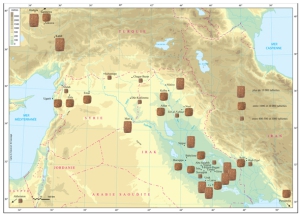 Carte répartition des tablettes