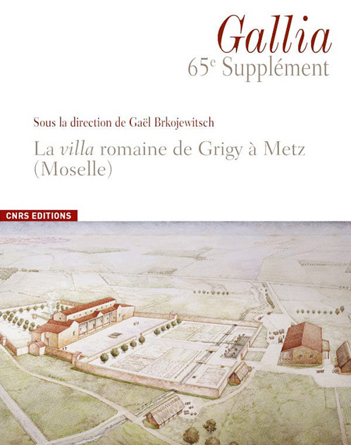 Couverture du supplément 65 de la revue Gallia