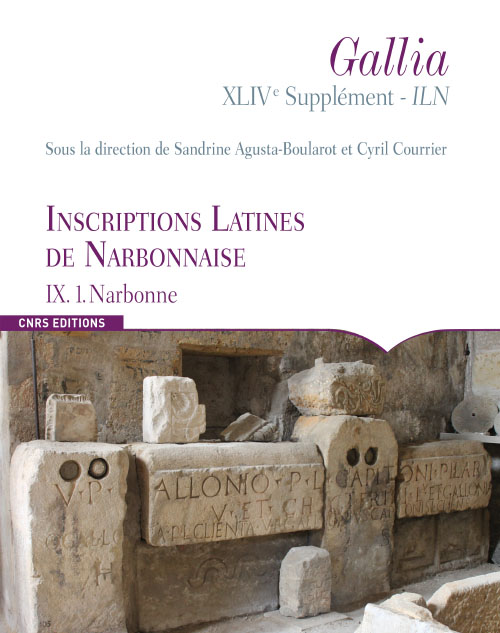 Couverture du supplément XLIV de la revue Gallia