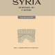 Couverture du numéro 98 de la revue Syria