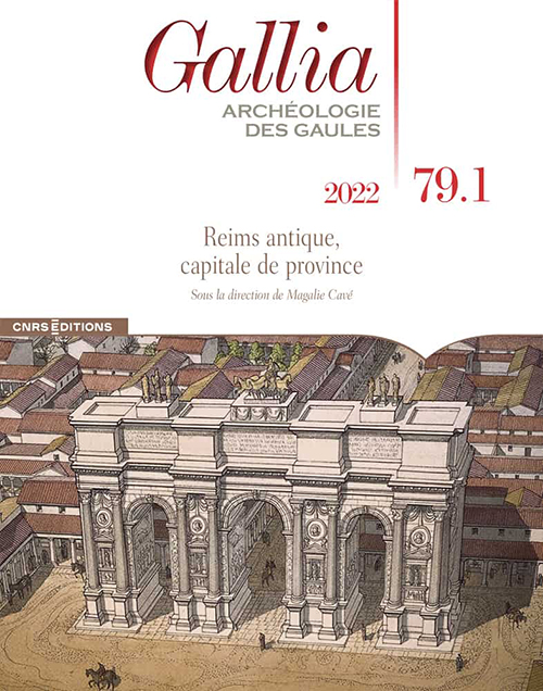 Couverture du numéro 79-1 de la revue Gallia