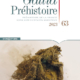 Couverture du numéro 63 de la revue Gallia Préhistoire