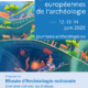 Affiche des Journées européennes de l'archéologie juin 2026