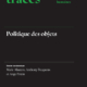 Couverture du numéro 2026/1 de la revue Tracés